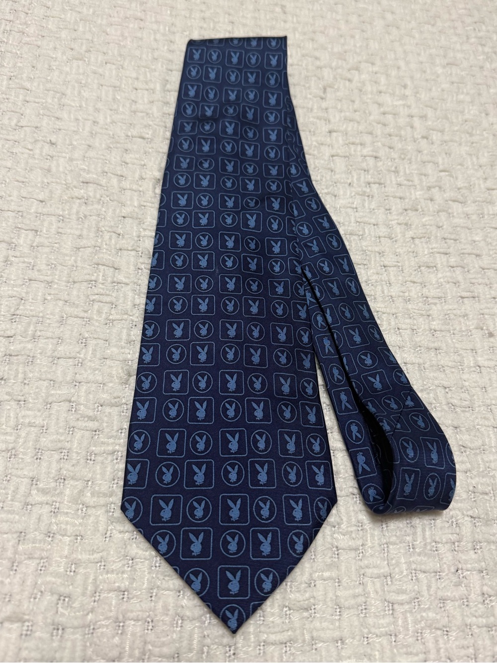 Playboy men’s tie, small stain on back (can not see when worn)